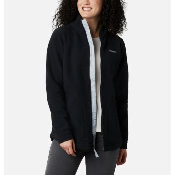 Columbia Ženske Jakne - Northern Reach Full Zip Sherpa Fleece Crne | XJLR-25498